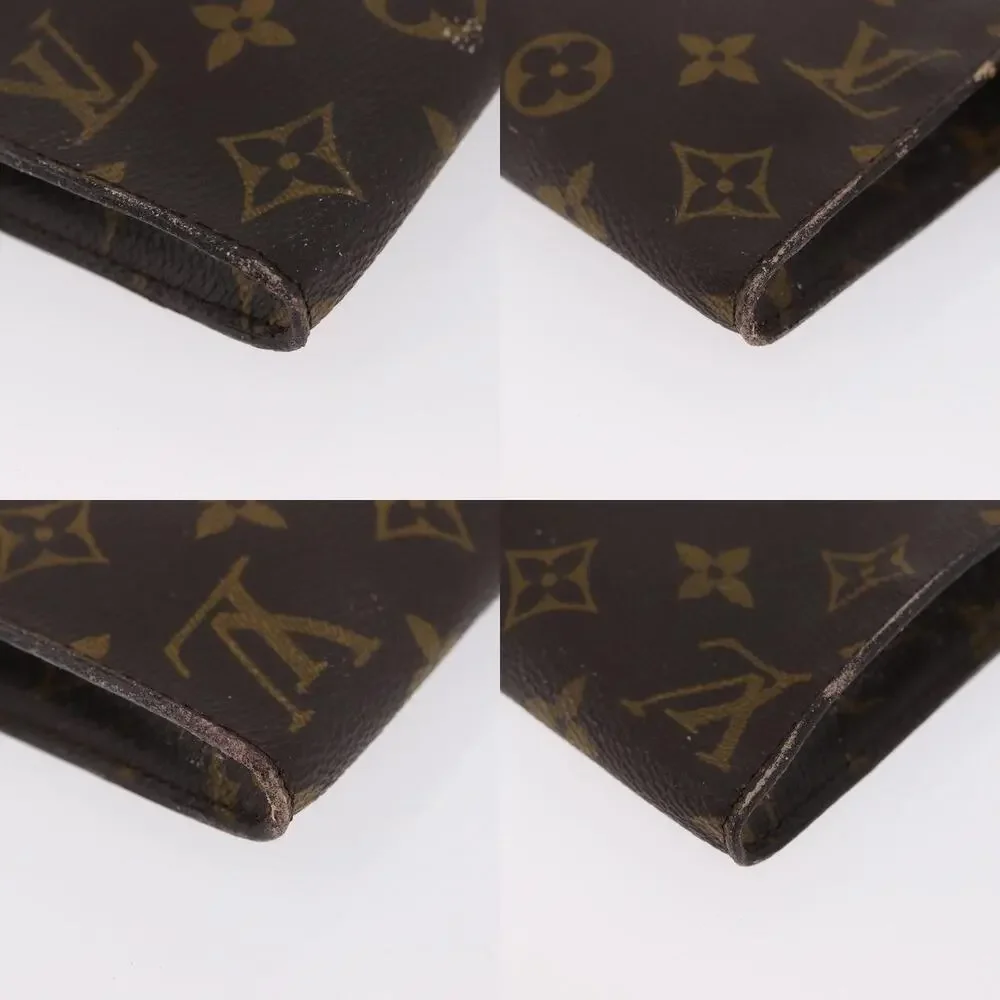 Louis Vuitton Monogram Bucket GM Accessory Pouch Brown